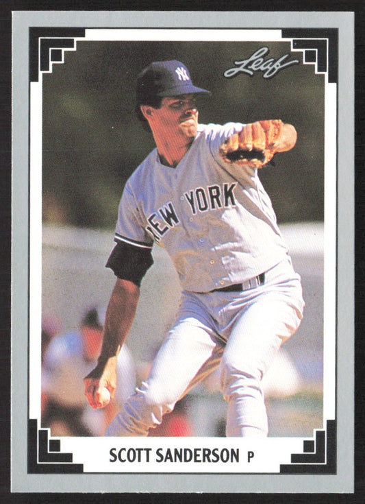 1991 Leaf 169 Scott Sanderson