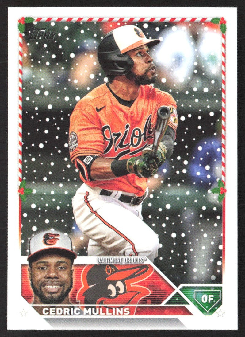 2023 Topps Holiday H96 Cedric Mullins