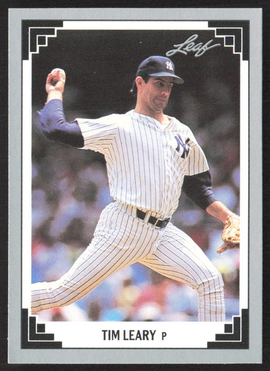 1990 Topps TV New York Yankees 12 Tim Leary
