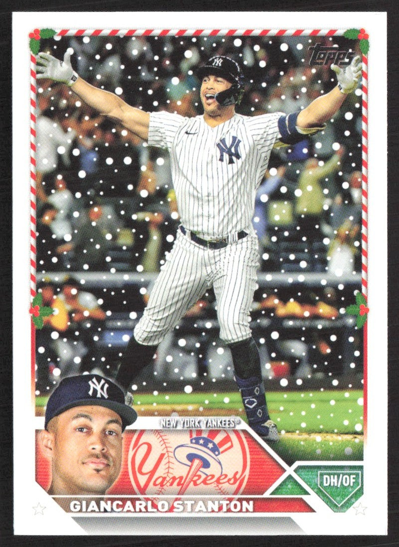 2023 Topps Holiday H25 Giancarlo Stanton