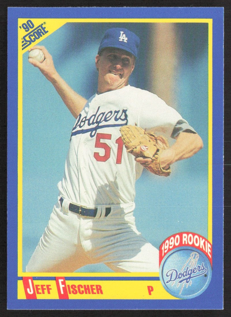 1990 Score 654 Jeff Fischer