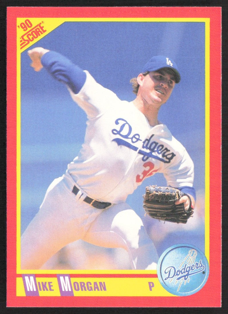 1990 Score 342 Mike Morgan