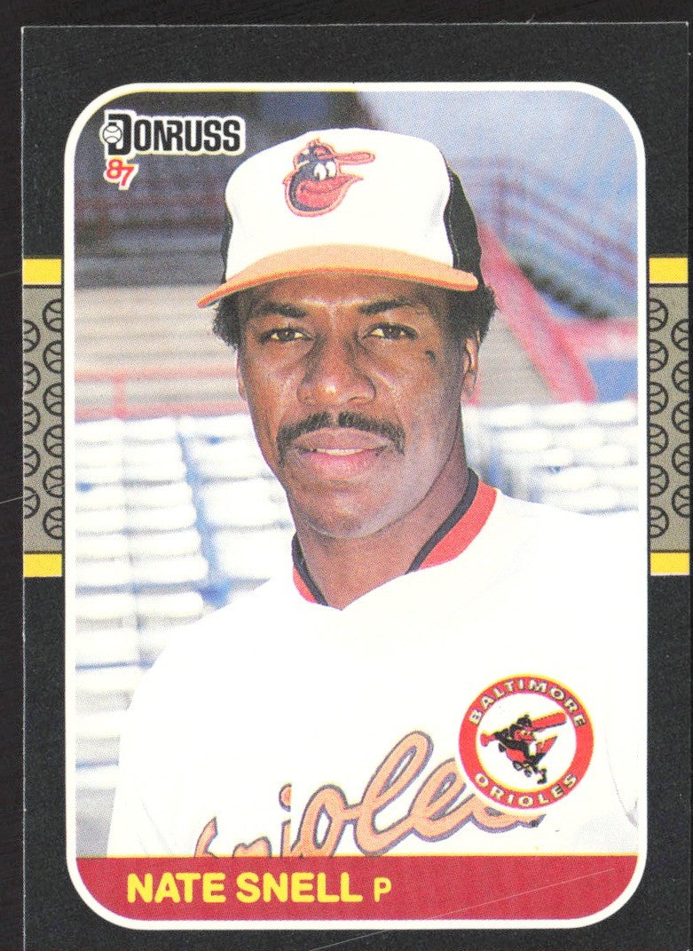 1987 Donruss 396 Nate Snell