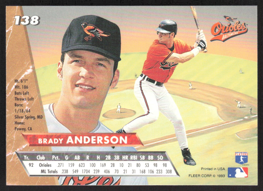 1993 Ultra 138 Brady Anderson