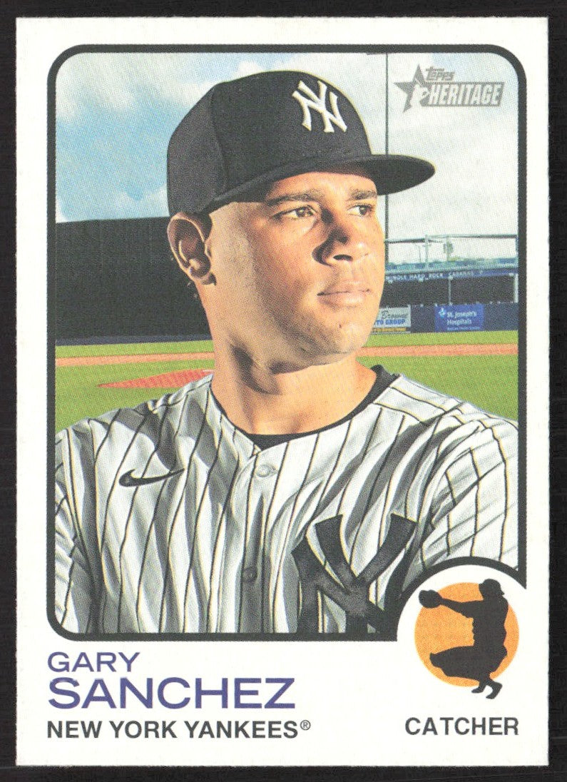 2022 Topps Heritage 258 Gary Sanchez