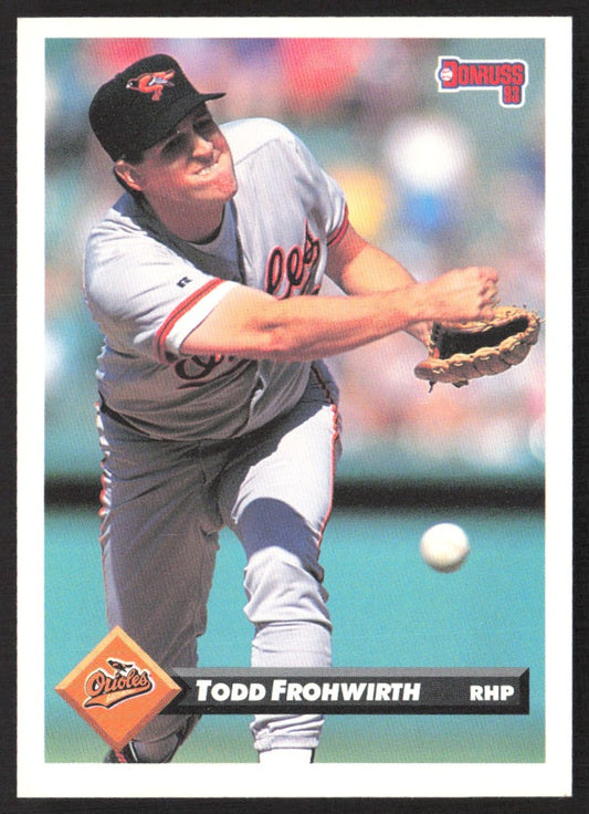 1993 Donruss 513 Todd Frohwirth