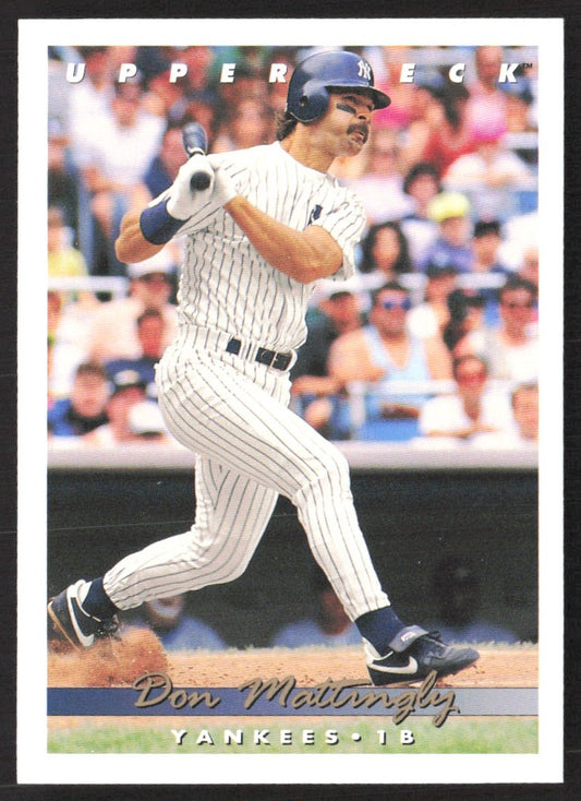 1993 Upper Deck 134 Don Mattingly