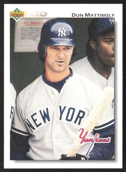 1992 Upper Deck Gold Hologram 356 Don Mattingly