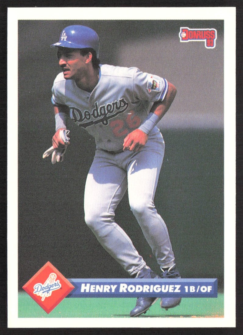 1993 Donruss 218 Henry Rodriguez
