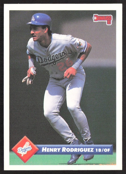 1993 Donruss 218 Henry Rodriguez