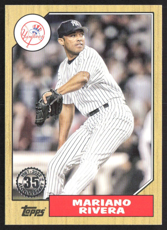 2022 Topps x Aaron Judge 42 Mariano Rivera