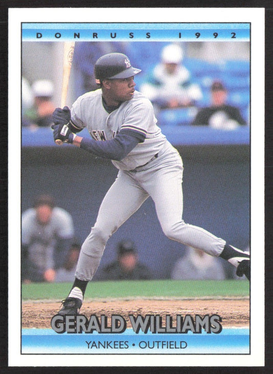 1992 Donruss 697 Gerald Williams