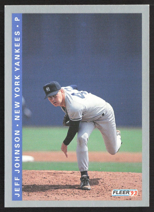 1993 Fleer 650 Jeff Johnson