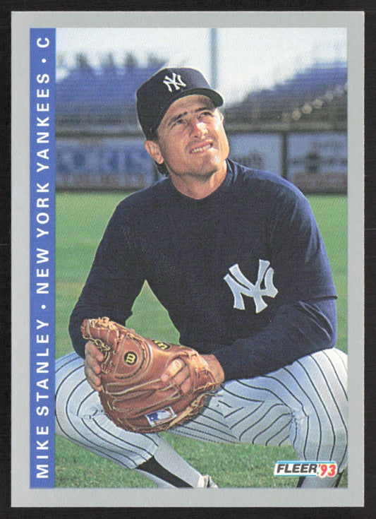 1993 Fleer 656 Mike Stanley