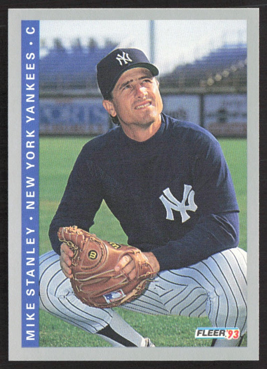 1993 Fleer 656 Mike Stanley