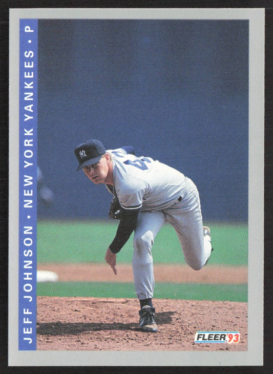 1993 Fleer 650 Jeff Johnson