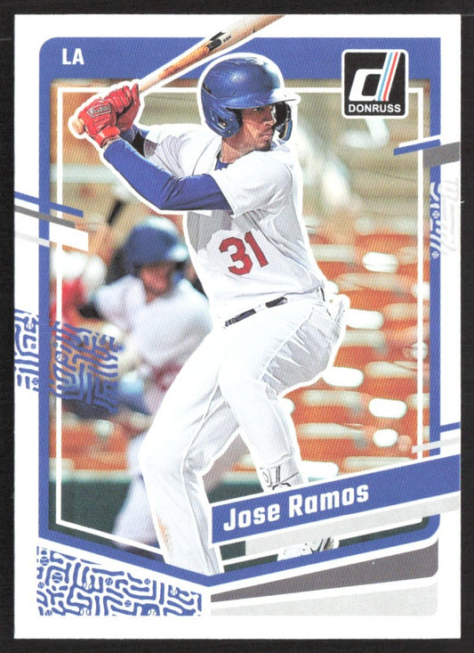 2023 Donruss Holo Blue 104 Jose Ramos