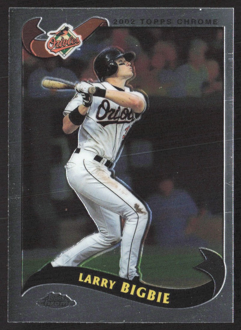 2002 Topps Chrome 368 Larry Bigbie