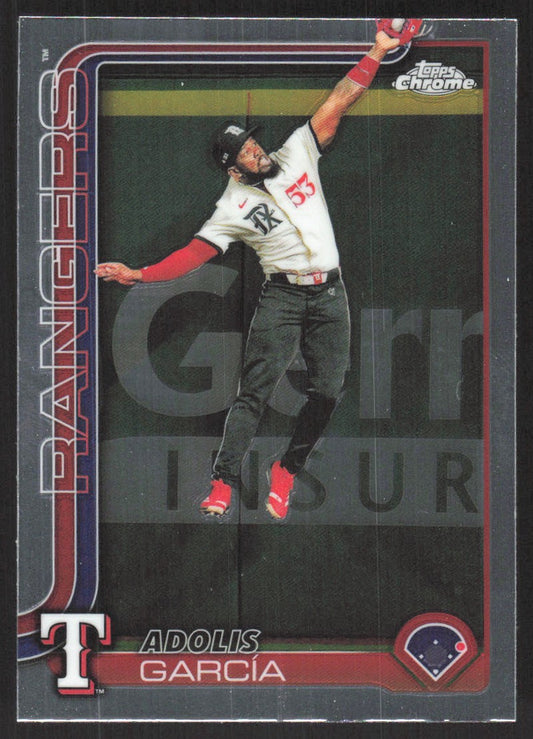 2025 Topps Chrome #293 Adolis García Refractors