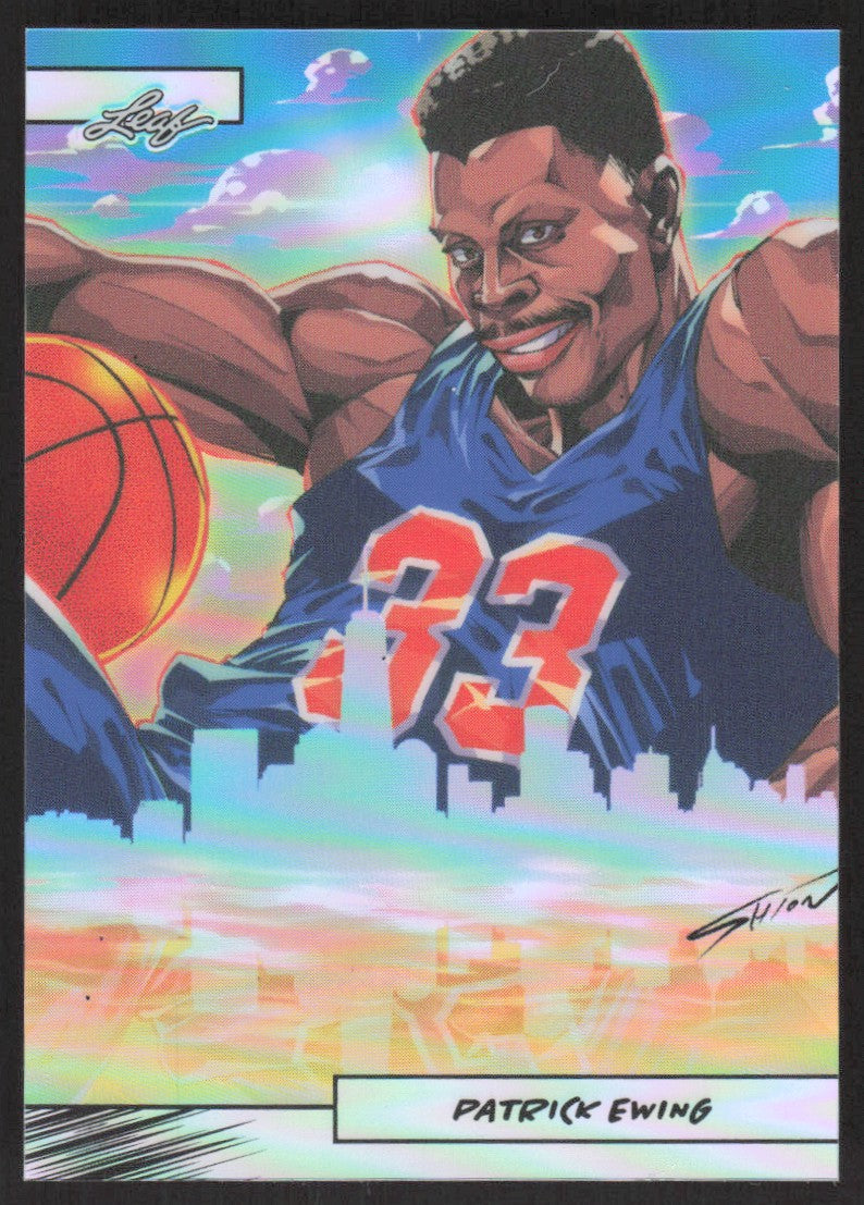 2024 Leaf Anime Nation Series 2 Patrick Ewing #AN2B-26 #/99 SN