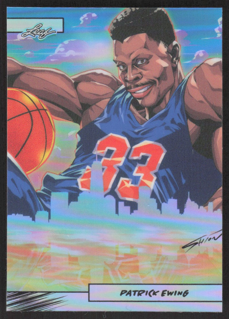 2024 Leaf Anime Nation Series 2 Patrick Ewing #AN2B-26 #/99 SN