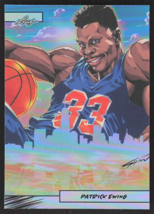 2024 Leaf Anime Nation Series 2 Patrick Ewing #AN2B-26 #/99 SN