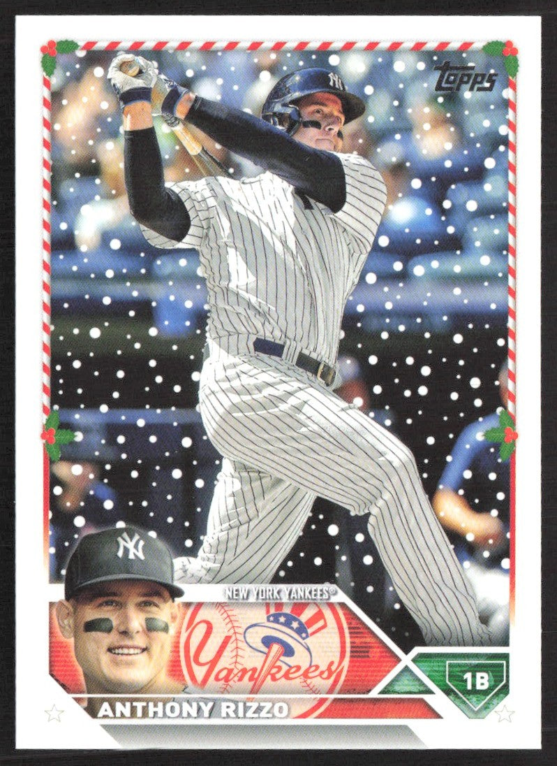 2023 Topps Holiday H87 Anthony Rizzo