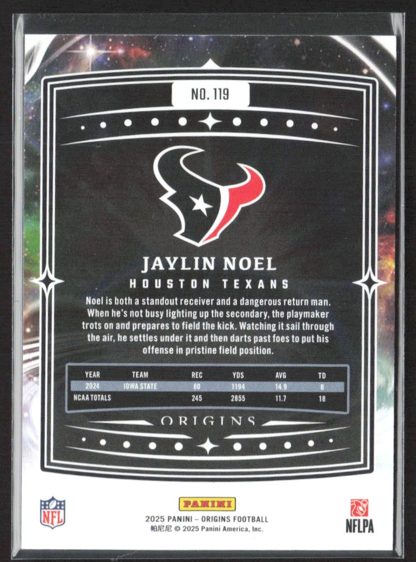 2025 Panini Origins #119 Jaylin Noel