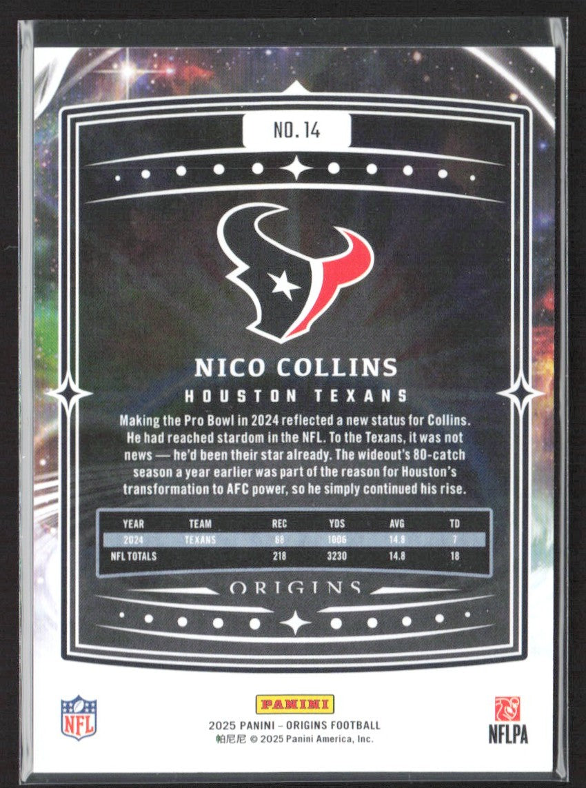 2025 Panini Origins #14 Nico Collins