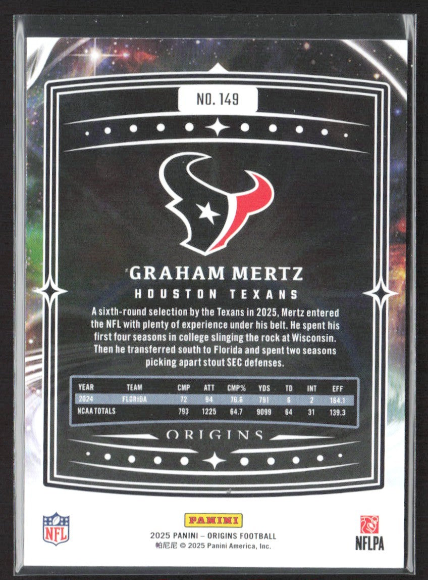 2025 Panini Origins #149 Graham Mertz