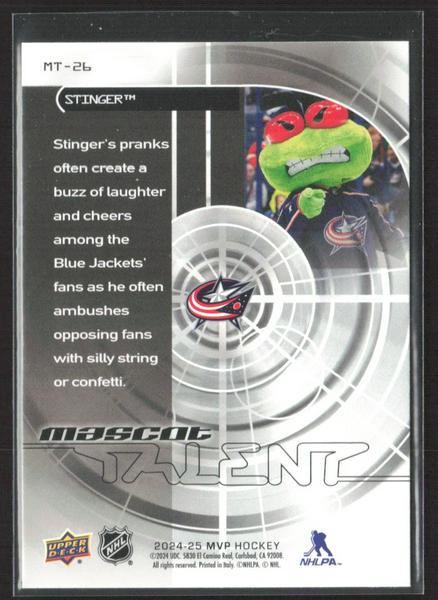 2024-25 Upper Deck MVP Stinger Mascot Talent #MT-26