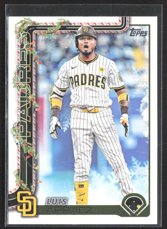 2025 Topps Holiday Luis Arraez #H151