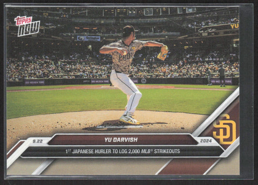 2024 Topps Now Yu Darvish #736