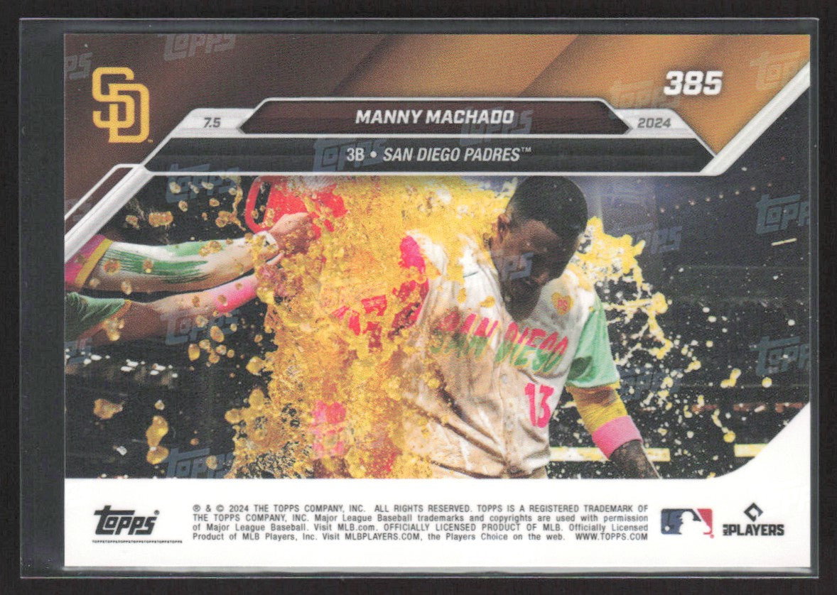 2024 Topps Now Manny Machado #385