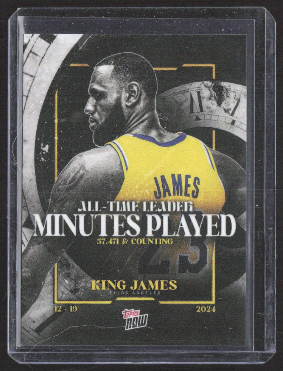 2024-25 Topps Now LeBron James #10