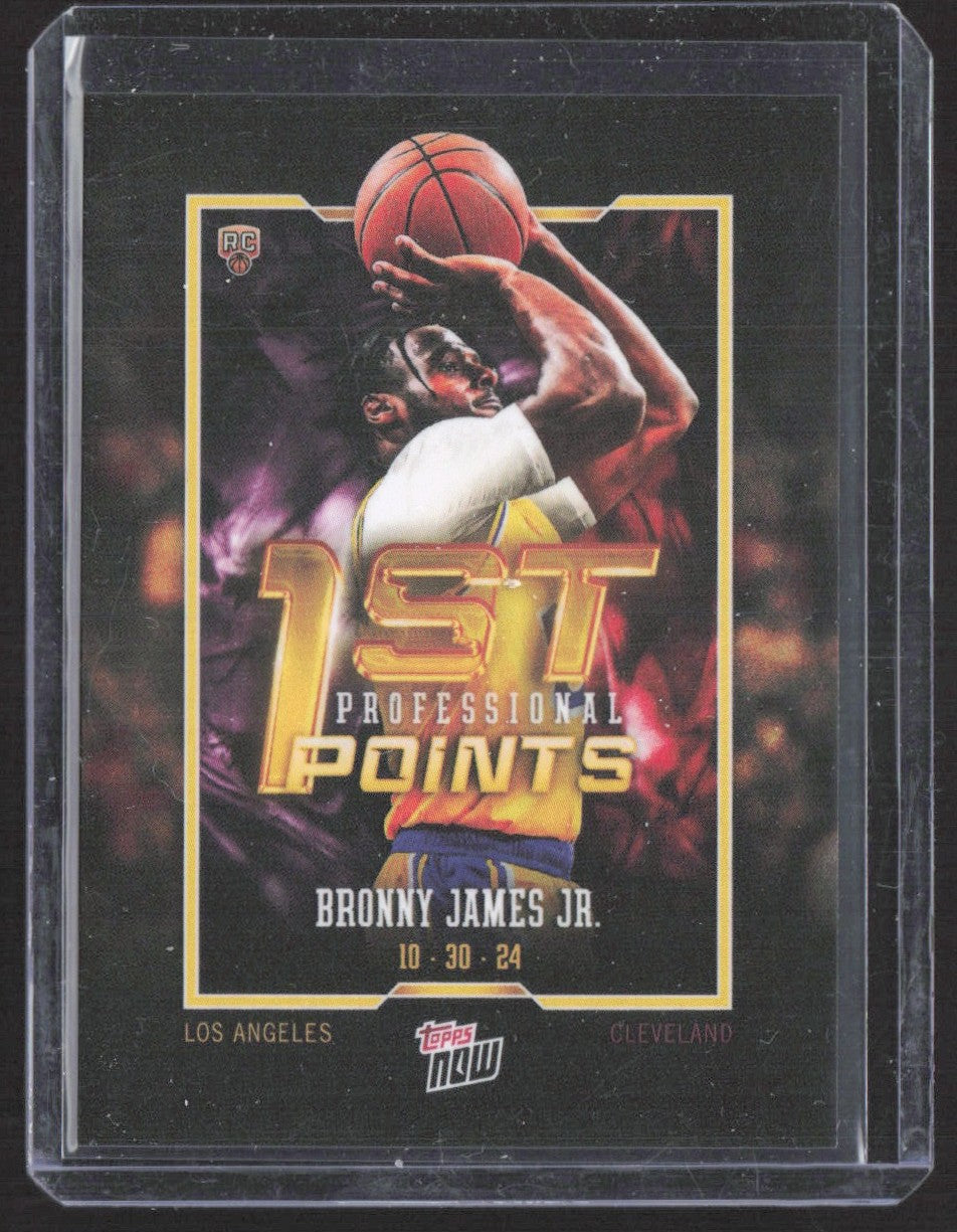 2024-25 Topps Now Bronny James Jr. #3