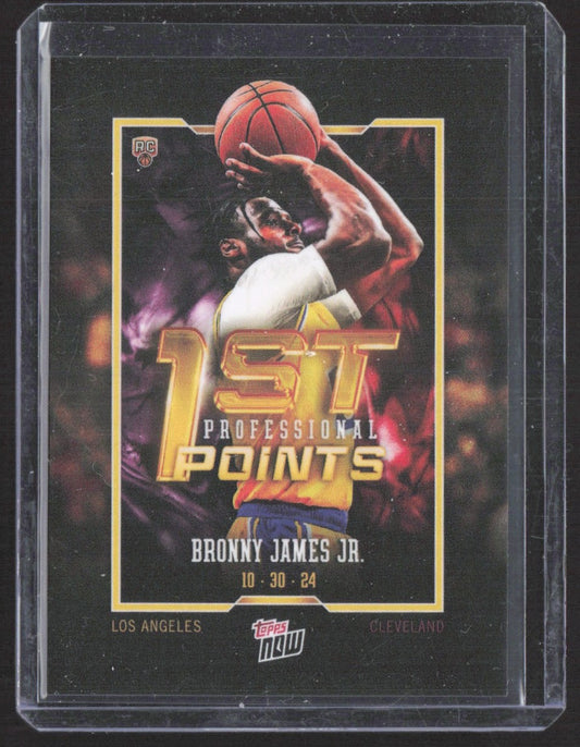 2024-25 Topps Now Bronny James Jr. #3