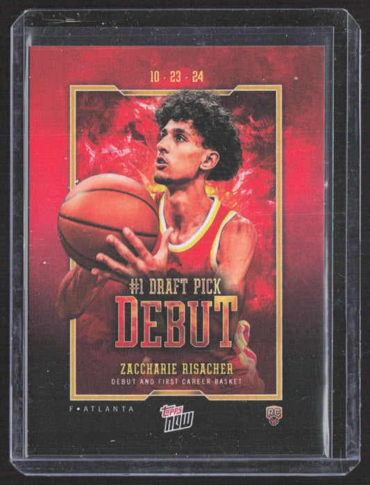 2024-25 Topps Now Zaccharie Risacher #2