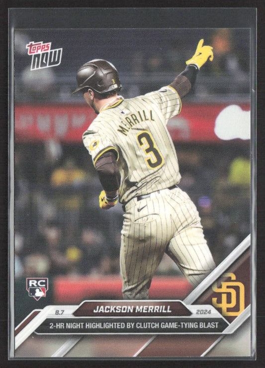 2024 Topps Now Jackson Merrill #530