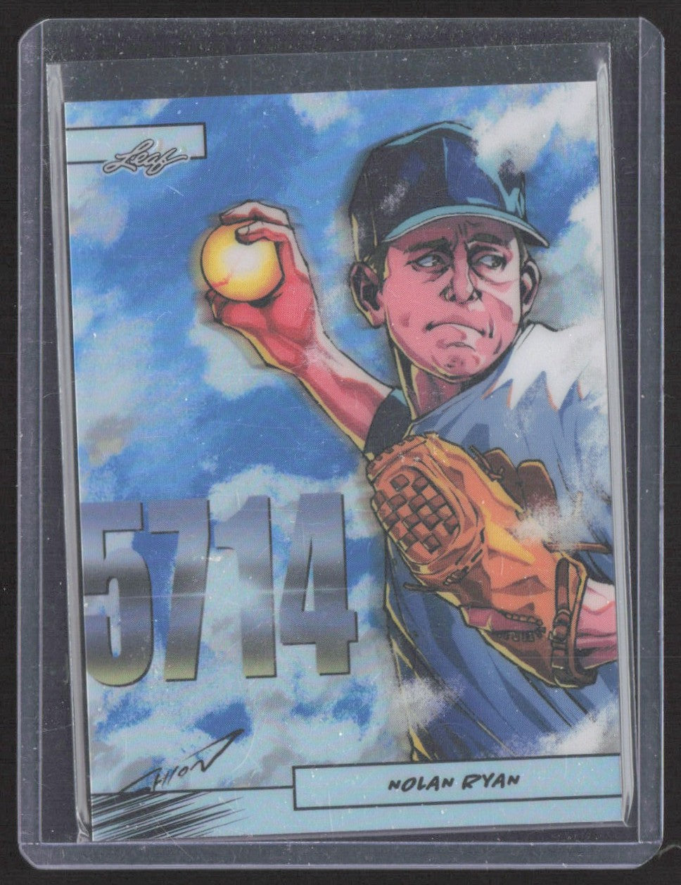 2024 Leaf Anime Nation Series 2 Nolan Ryan #AN2B-27 #/99 SN