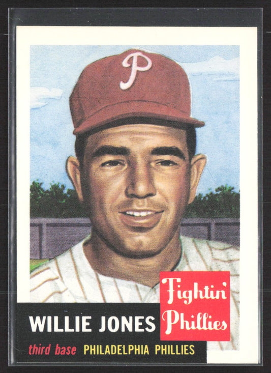 1991 Topps Archives 1953 Willie Jones #88