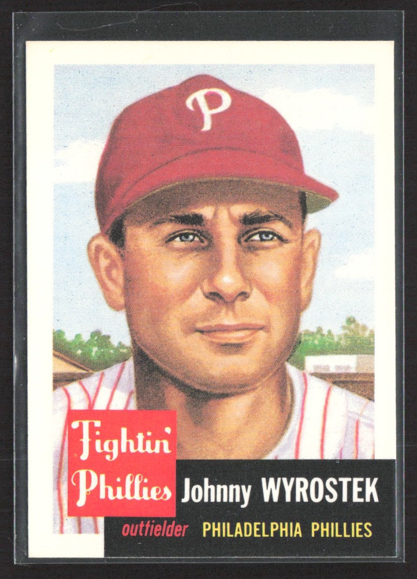 1991 Topps Archives 1953 Johnny Wyrostek #79
