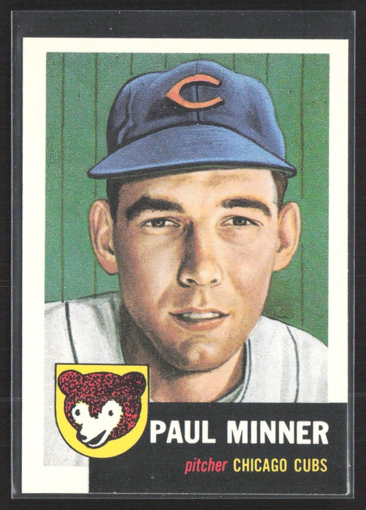 1991 Topps Archives 1953 Paul Minner #92