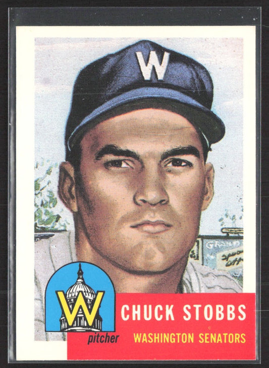 1991 Topps Archives 1953 Chuck Stobbs #89