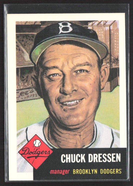 1991 Topps Archives 1953 Chuck Dressen #50