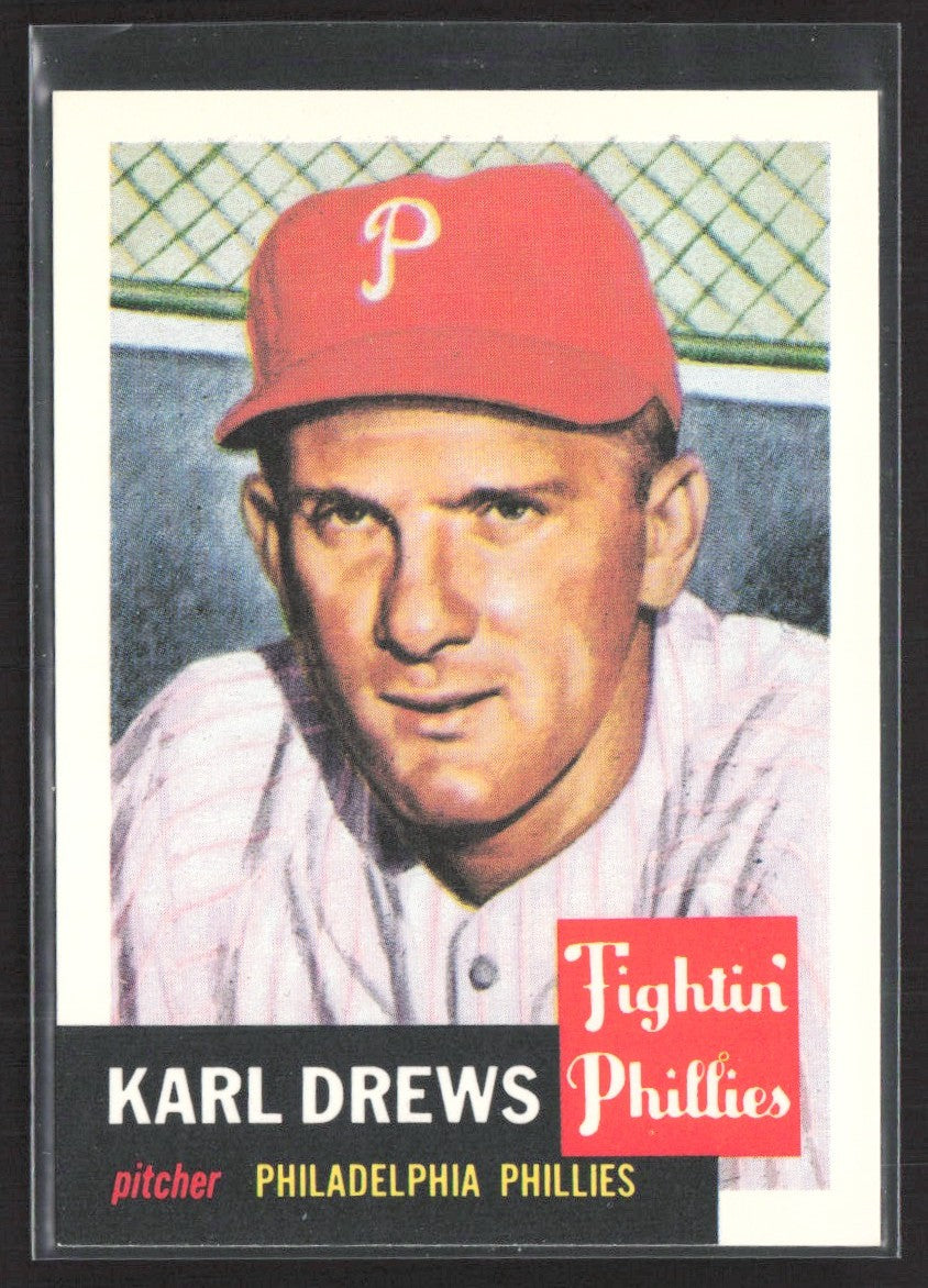 1991 Topps Archives 1953 Karl Drews #59