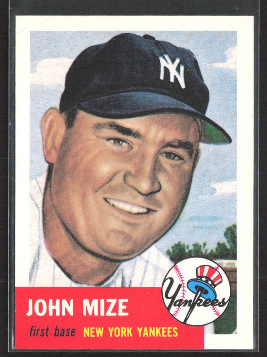 1991 Topps Archives 1953 John Mize #77