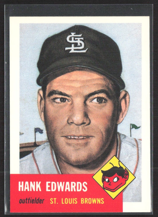 1991 Topps Archives 1953 Hank Edwards #90