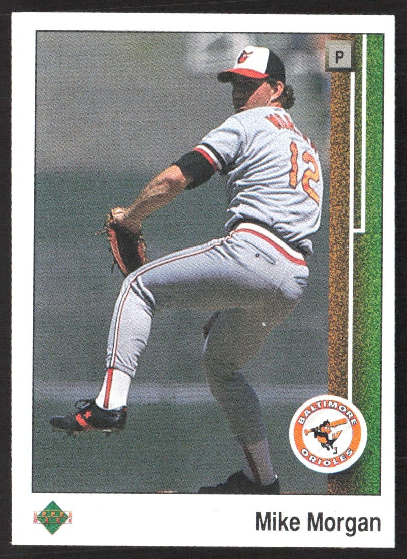 1989 Upper Deck 653 Mike Morgan
