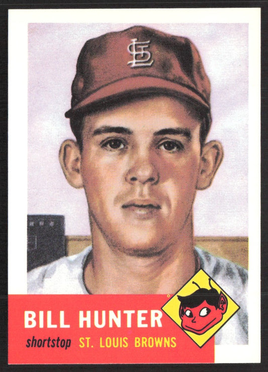 1991 Topps Archives 1953 #166 Bill Hunter